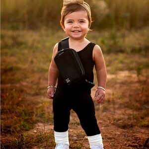 Black Kids One-Piece Romper - Stylish & Comfortable